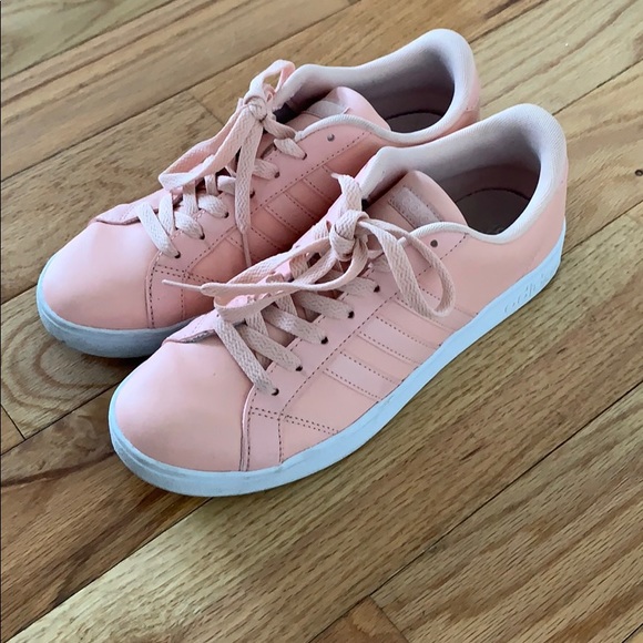 adidas neo comfort footbed pink